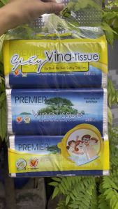 Lô 3 Gói Khăn Giấy Lụa Vina Tissue 280 Tờ