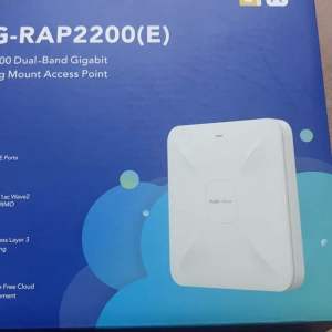 Router WiFi ốp trần RUIJIE RG-RAP2200 (E) - Bộ phát WiFi chuẩn AC tốc độ 1267Gbps - Hàng chính hãng - Bảo hành 36 Tháng - Chưa kèm nguồn