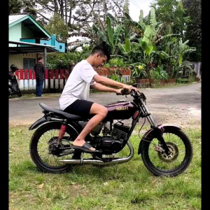 knalpot Rx King Kolong telo 3v3 plat chrome & stainless COD