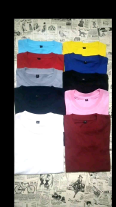 Kaos Anak Polos Lengan Pendek & Atasan Polos Anak Cotton Combed 30s