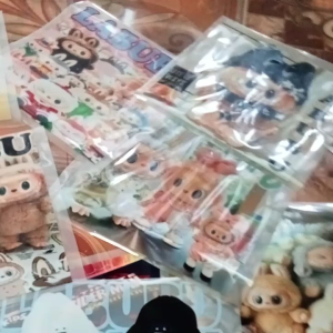 SABLON DTF SATUANUKURAN 18×18cm gambar labubu