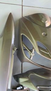 Cover Body Full Halus Yamaha Mio Smile Silver Lembayung Gold Custom