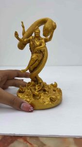 Dancing Shivan With Snak Home Decoration