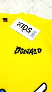 KFS 120 t-shirt Baju Kaos Anak Donald Duck Skateboard Laki Laki Perempuan Katun Premium 1-10 Tahun