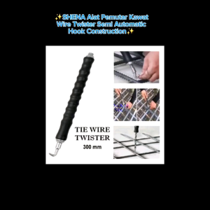 SHENA Alat Pemutar Kawat Wire Twister Semi Automatic Hook Construction - S-300
