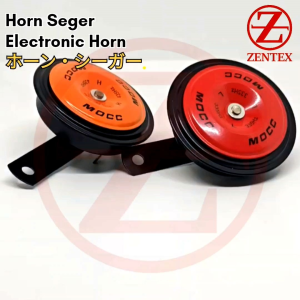 HORN MOCC SET LOUD ELECTRONIC HORN WITH MOUNTING BRACKET UNIVERSAL FIT FOR CAR & MOTORCYCLE 30W 150dB 12V 335Hz / 435Hz MOCC