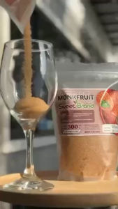 1 ซอง น้ำตาลหล่อฮังก๊วย SWEET ขนาด 500 กรัม น้ำตาลคีโต