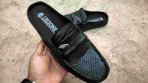 sepatu bustong kulit pria dewasa terbaru | sepatu sandal slop pria