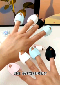 Finger Spoons Puff Air Cushion: Alat Makeup Ganda Basah Kering
