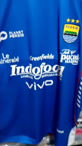 Jersey PERSIB HOME 2024-2025 Kualitas GO Logo Timbul