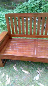 kursi tamu minimalis model jari jari lengkap dudukan sofa dan bantal