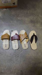 Bata รองเท้าแตะ สีน้ำตาล รองเท้าส้นแบน รองเท้าแตะแบบหนีบ แตะบาจา รองเท้าฮิต คุณเลือก