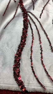 Motif Akar Ful Payet Kebaya & Bahan Kebaya & Gamis Terbaru (Harga Setengah Meter 0.5m)