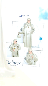 Mukenah Rafasya series by Daffi bahan lyuvic Luxglam