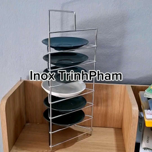 Kệ Đựng Dĩa Theo Tầng Dùng Trong Nhà Hàng Khách Sạn Quán Ăn..