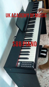 UK Digital Piano 88 Standard Keyboard Keys With Bluetooth Wireless Connection