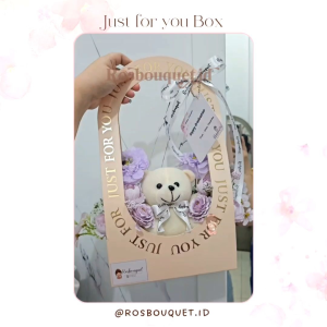 Just For You Graduation Box WisudaBirthday Gift Valentine Gift HadiahKado Grand Opening Event