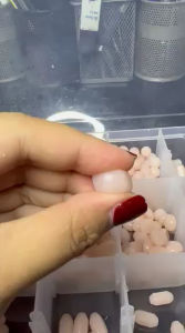 Combo 3v Bi Silicone Y Tế ( 2 Tròn 8mm + 1 Lục 8x15mm ) - Dùng Găm Bi