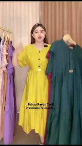 Daster Rayon Twill Premium Busui Jumbo Terbaru