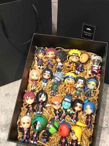 Mô hình Naruto - Set 6 nhân vật Uchiha Itachi Uzumaki Naruto Nagato Pain Hatake Kakashi Hidan - Cao 7cm