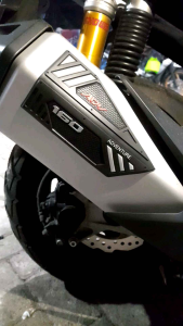 Cover Knalpot Adv 160 Karet Rubber Premium