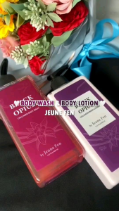 BODYWASH DAN BODYLOTION BLACK OPIUM BY JEUNEE 400ML