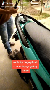 Baga phượt lắp xe Vario 125 và 150 160sử dụng chung mẫu(tặng kèm xốp bọc gác tay)khi mua bộ có gác tay