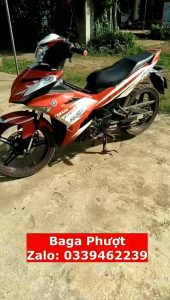Baga Phượt lắp Exciter 150 và EX MKing sử dụng chung loại(tặng kèm xốp bọc gác tay)khi mua trọn bộ có gác tay
