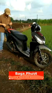 Baga Phượt lắp cho xe LUVIAS(tặng kèm xốp bọc gác tay)khi mua trọn bộ có gác tay