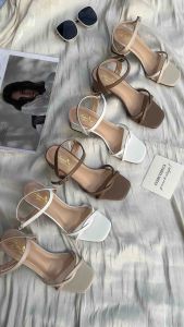 SP-08 รองเท้าส้นสูง2.5นิ้ว รองเท้าส้นสูงรัดส้นออกงาน