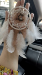 Gantungan Sepion Tengah Mobil Penangkap Mimpi Baik Versi Kincir Angin