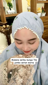 Mukena Seribu Bunga & Mukenah Dewasa Bordir Terbaru