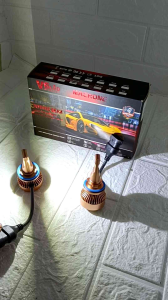 LAMPU MOBIL LED TURBO MACRONE H11 6000K V6