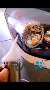 BUNDLE PACKAGES PAKET LENGKAP NANO BURN COATING ORIGINAL BY RAX AUTOCARE UNTUK LAMPU MOBIL DAN MOTOR