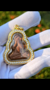 ตลับทองอิตาลีทรงปิดตารุ่นวัดสะพานสูง/รวยไม่ยั้ง ฝังเพชร💎CZพรีเมียม งานเกรดจิวเวลรี่ชุบทองคำแท้