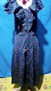 LONGDRESS GAUN PESTA BACKLESS NAVY (BUZZER ON) 294