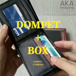 DPK 3D | Dompet Pendek Lipat Pria Model 3D | 3 Dimensi | The Best Quality