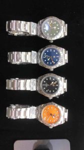 SAN MARTIN SN0054-G-C BB GMT Automatic Stainless Steel 39mm 10ATM Sports Watch