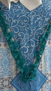 GAMIS TERBARU SYARI SYARI TRENDI BRANDED PRODUK PREMIUM FASHION MODERN MEWAH ELEGAN BAJU DRESS ETNIK MUSLIM BATIK ETNIK SETELAN CLAUDIA