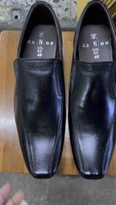 ชุดรองเท้าผู้ชาย A2 สวมโลฟเฟอร์หนังแท้ 2 สี พื้นเย็บ 2 คู่ ซับซ้าง