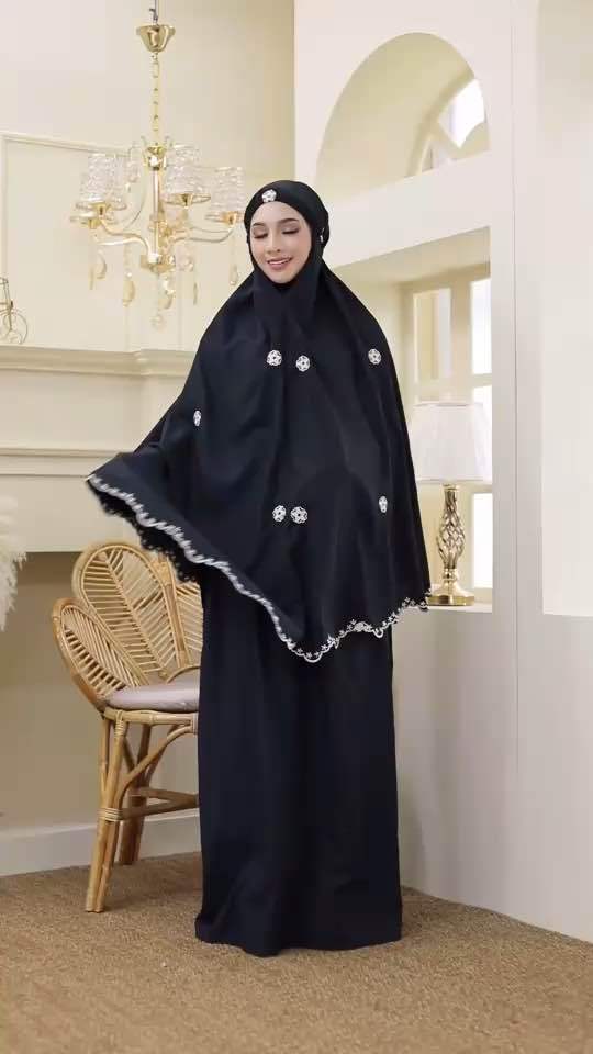 Telekung Cotton Sulam Telekung Plus Free Bag Telekung Murah Telekung Design Baru Vietnam Telekung Kerawang