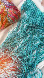 Tirai Glitter 1x2 meter tirai benang import premium tirai Pintu/pembatas ruangan