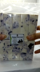Bb.beauty 1kg Gluta Charcoal 10pcs individually wrapped 100g each bar GOOD CUTS