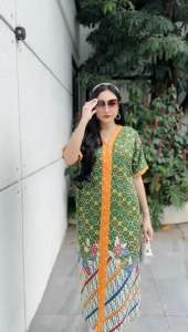 Daster UBUR UBUR LIST LD 120cm PREMIUM QUALITY BY ALESHA BATIK