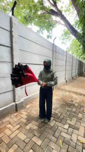 Payung gagang terbalik Sablon Custom reverse umberella payung mobil Besar Gagang C