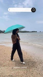 Payung Sablon Custom lipat 3 Minimal 1 lusin