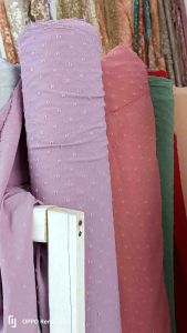 TERBARU KAIN BAHAN CRINKLE DOT | URAGIRI ( harga untuk 05 meter )