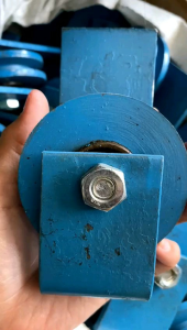 roda gantung cor 8cm | roda gantung pagar