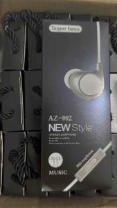 [100% ORIGINAL & JERNIH] super bass stereo earphone / headphone / headset / hands free AZ-002 music microphone