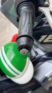 Gù tiện lòng Mẫu V2 inox 304 Gắn ab 2016-2025 vision 2021-2025 và vario 160 Gắn như zin Phụ Kiện Phụ Tùng Gù innox